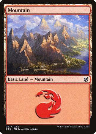 Mountain (297) [Commander 2019] | Nerdhalla Games