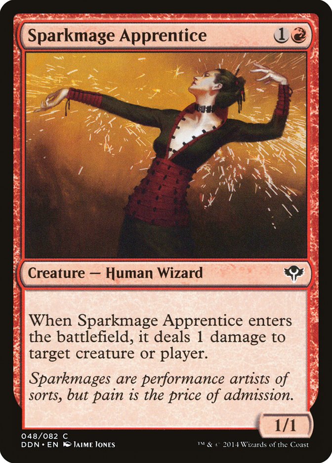 Sparkmage Apprentice [Duel Decks: Speed vs. Cunning] | Nerdhalla Games