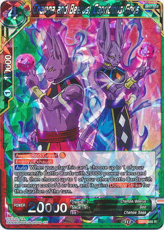 Champa and Beerus, Capricious Gods (DB1-088) [Dragon Brawl] | Nerdhalla Games