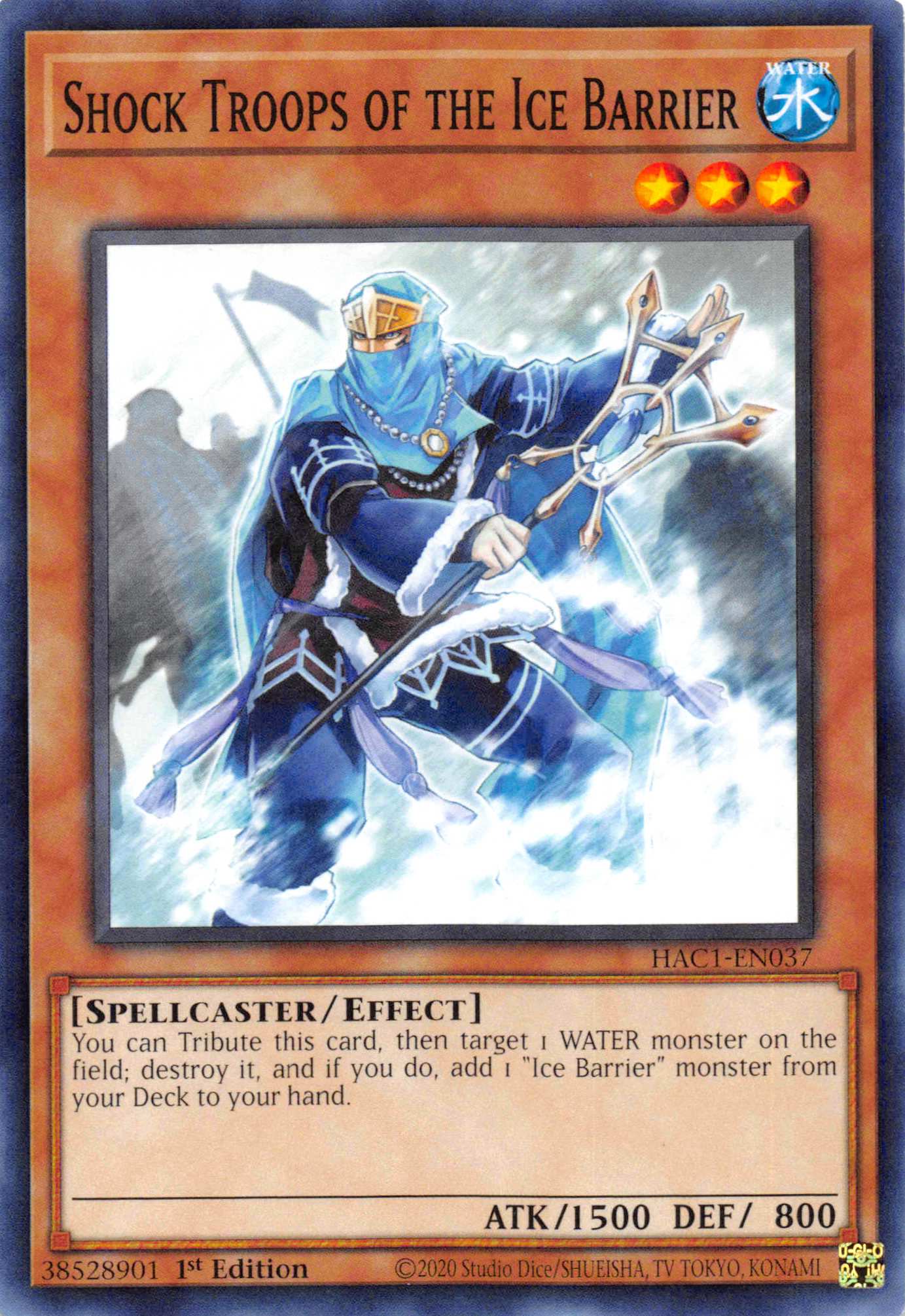 Shock Troops of the Ice Barrier [HAC1-EN037] Common | Nerdhalla Games