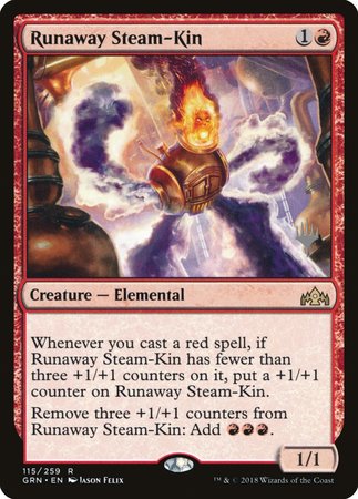 Runaway Steam-Kin [Guilds of Ravnica Promos] | Nerdhalla Games