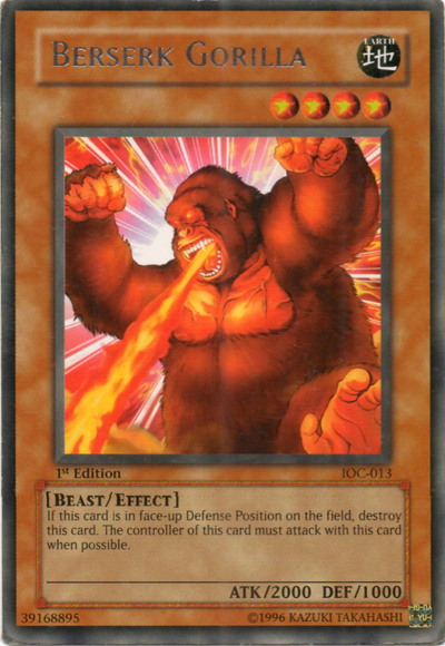 Berserk Gorilla [IOC-013] Rare | Nerdhalla Games