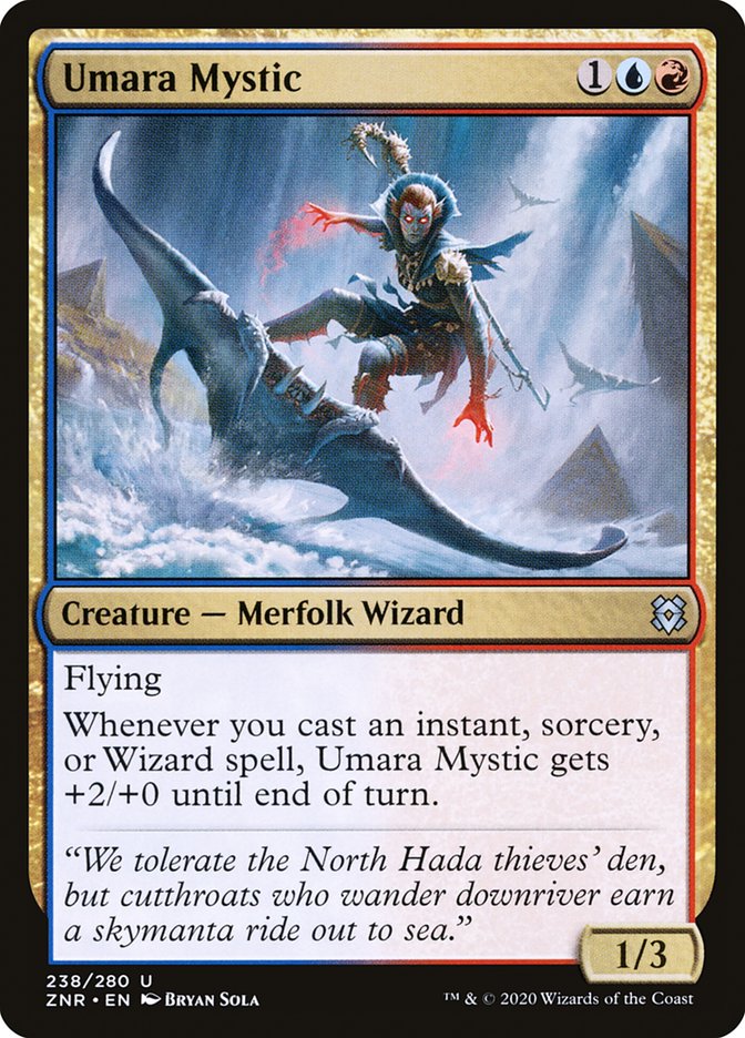 Umara Mystic [Zendikar Rising] | Nerdhalla Games