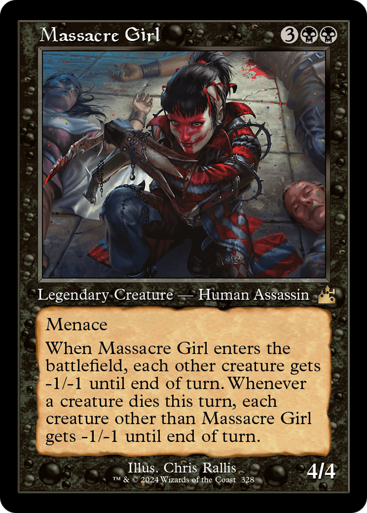 Massacre Girl (Retro) [Ravnica Remastered] | Nerdhalla Games