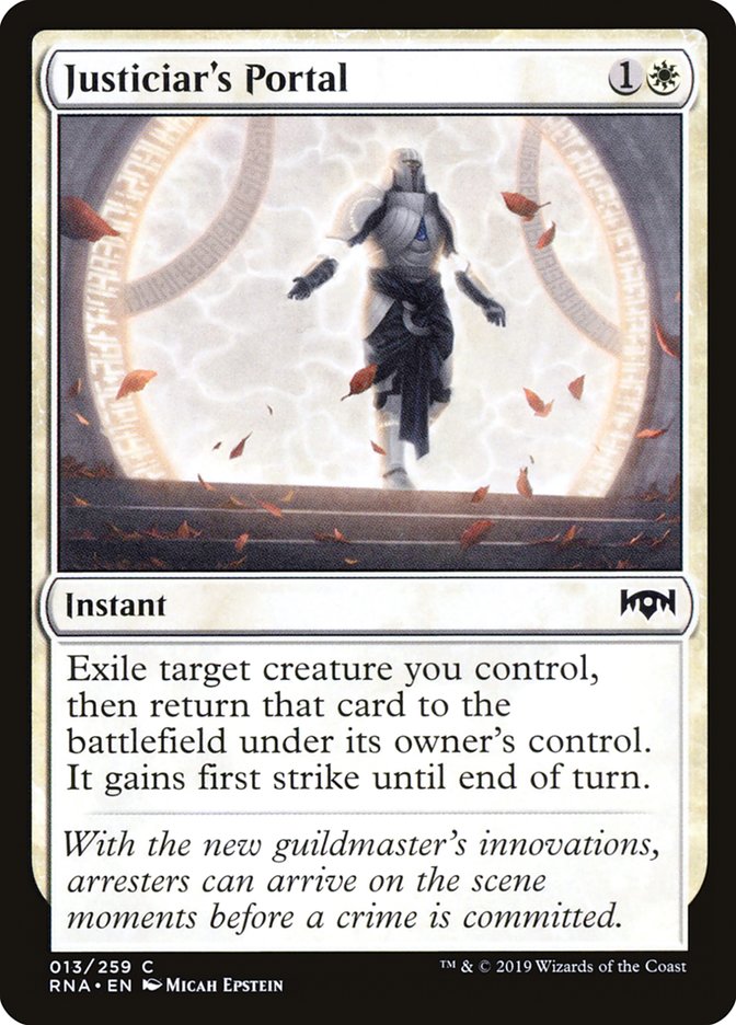 Justiciar's Portal [Ravnica Allegiance] | Nerdhalla Games