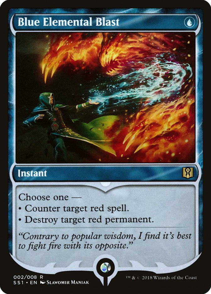 Blue Elemental Blast [Signature Spellbook: Jace] | Nerdhalla Games