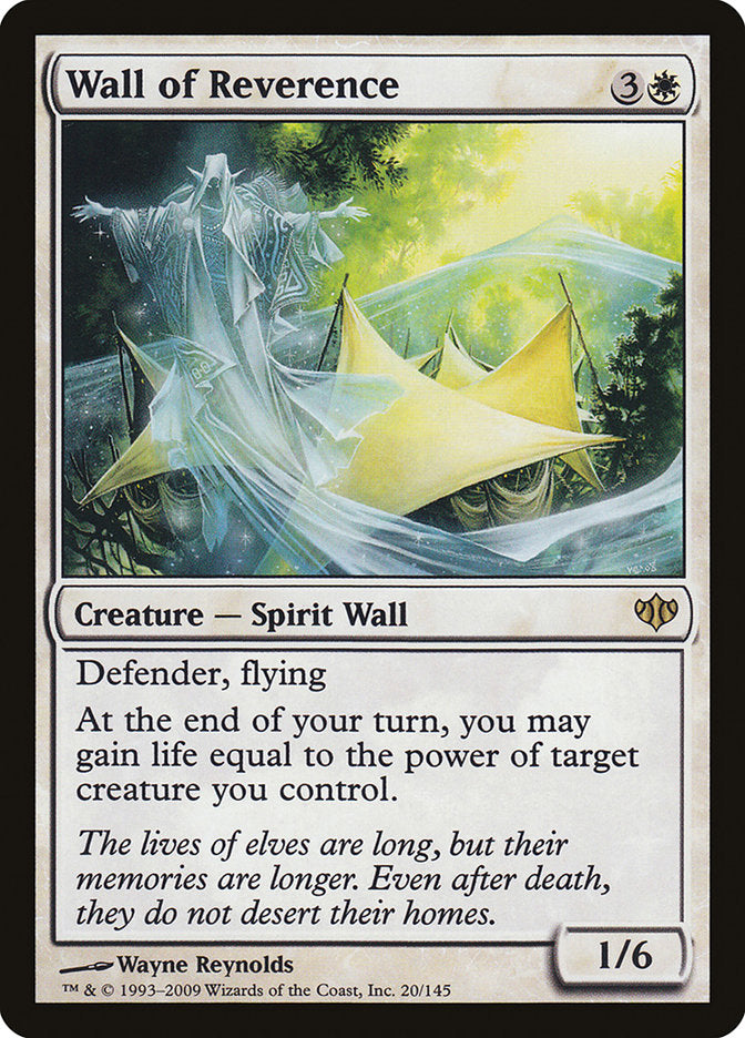 Wall of Reverence [Conflux] | Nerdhalla Games