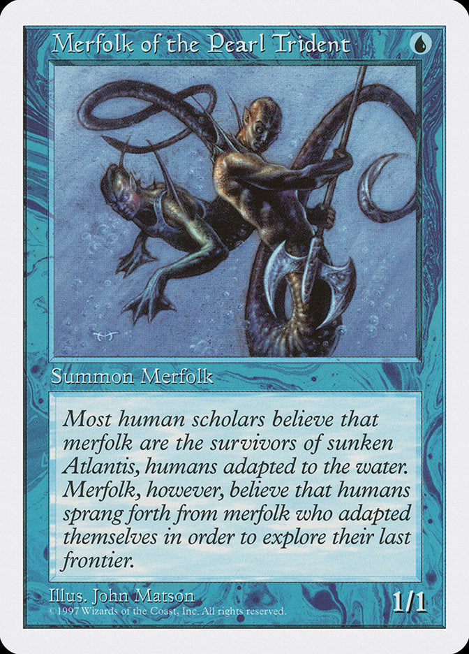 Merfolk of the Pearl Trident [Fifth Edition] | Nerdhalla Games