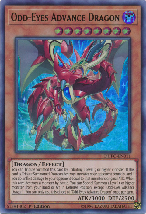 Odd-Eyes Advance Dragon [DUPO-EN011] Ultra Rare | Nerdhalla Games