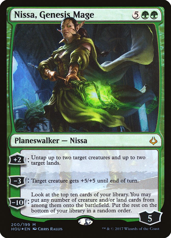 Nissa, Genesis Mage [Hour of Devastation] | Nerdhalla Games