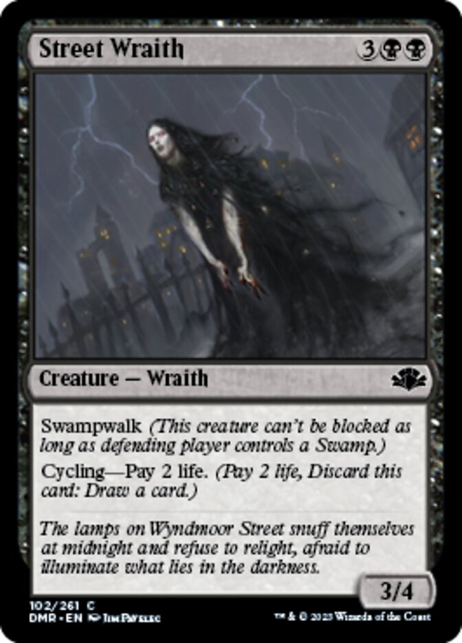 Street Wraith [Dominaria Remastered] | Nerdhalla Games