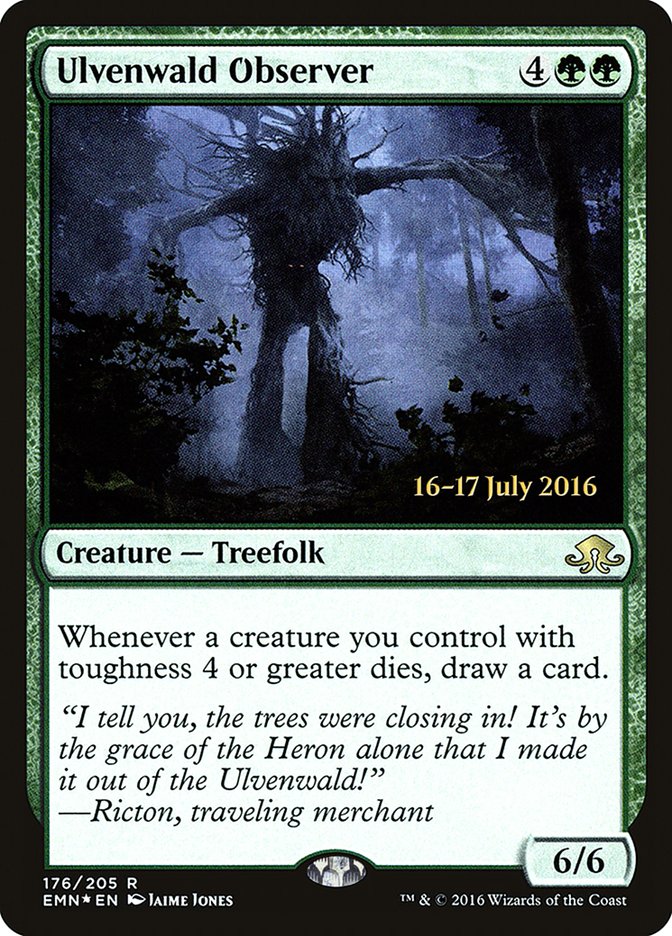 Ulvenwald Observer  [Eldritch Moon Prerelease Promos] | Nerdhalla Games