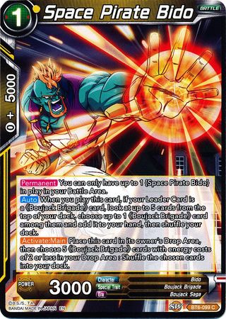 Space Pirate Bido [BT6-099] | Nerdhalla Games