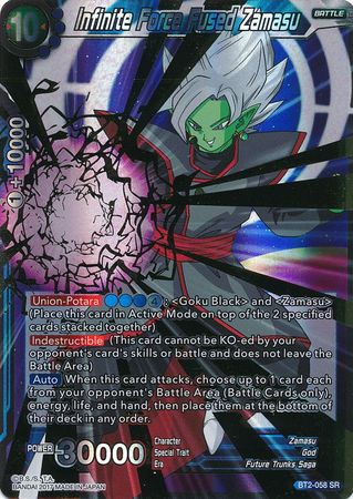 Infinite Force Fused Zamasu [BT2-058] | Nerdhalla Games