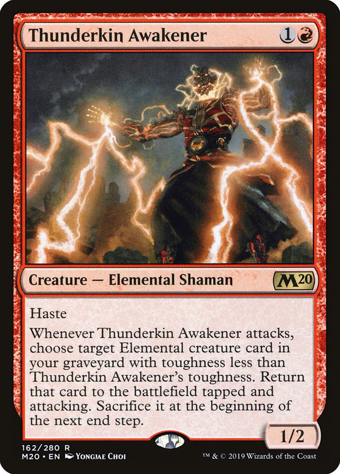 Thunderkin Awakener [Core Set 2020] | Nerdhalla Games