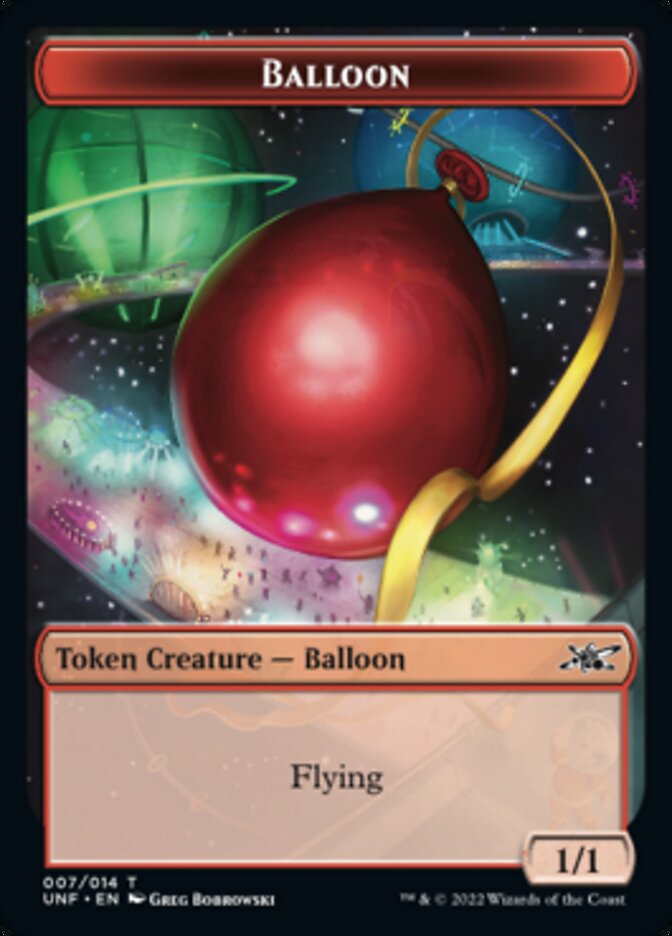 Balloon Token [Unfinity Tokens] | Nerdhalla Games