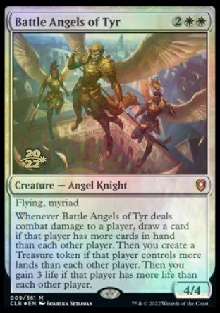 Battle Angels of Tyr [Commander Legends: Battle for Baldur's Gate Prerelease Promos] | Nerdhalla Games