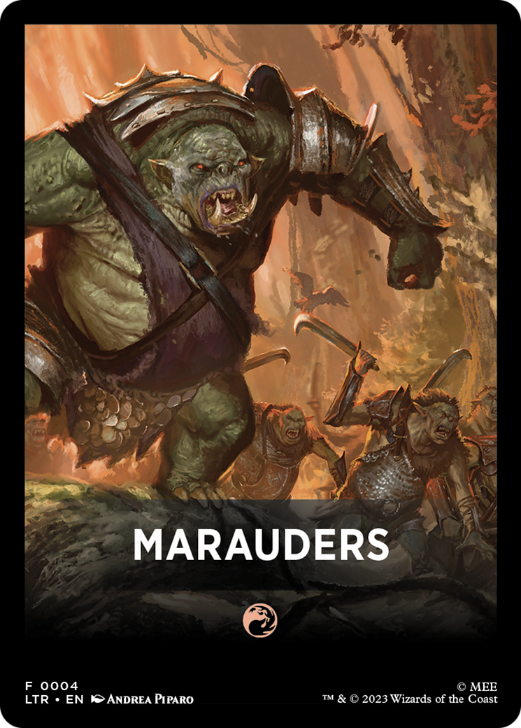 Marauders Theme Card [The Lord of the Rings: Tales of Middle-Earth Tokens] | Nerdhalla Games