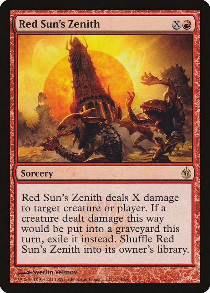 Red Sun's Zenith [Mirrodin Besieged] | Nerdhalla Games