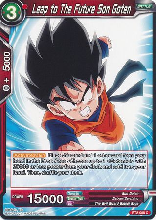 Leap to The Future Son Goten [BT2-008] | Nerdhalla Games