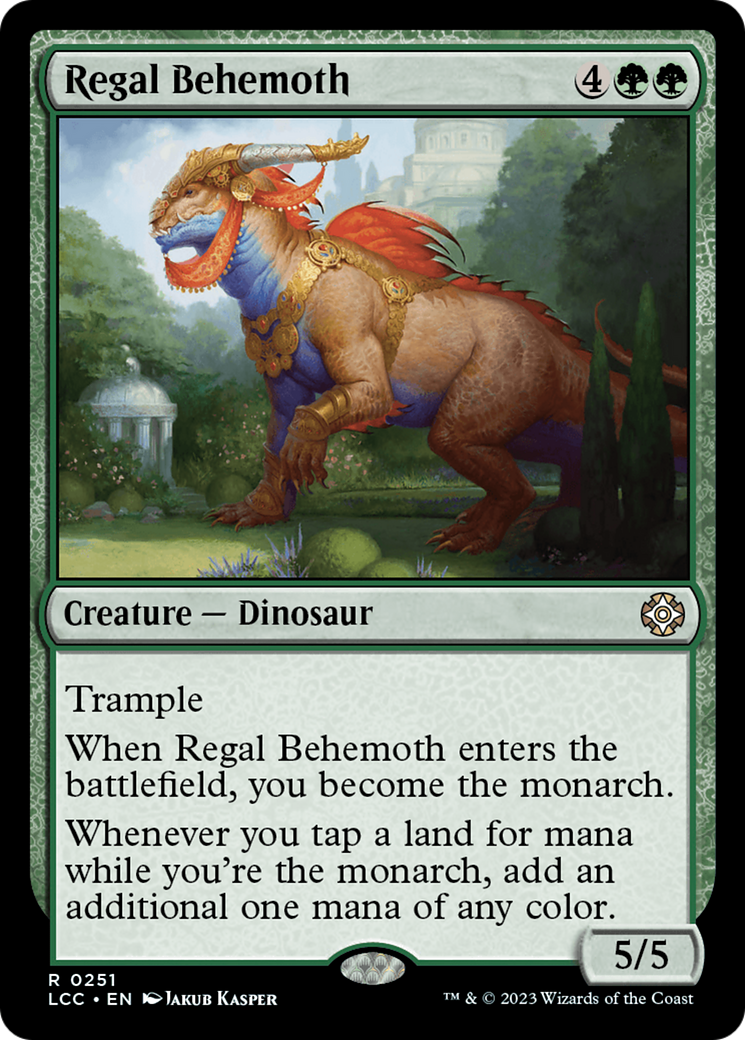 Regal Behemoth [The Lost Caverns of Ixalan Commander] | Nerdhalla Games