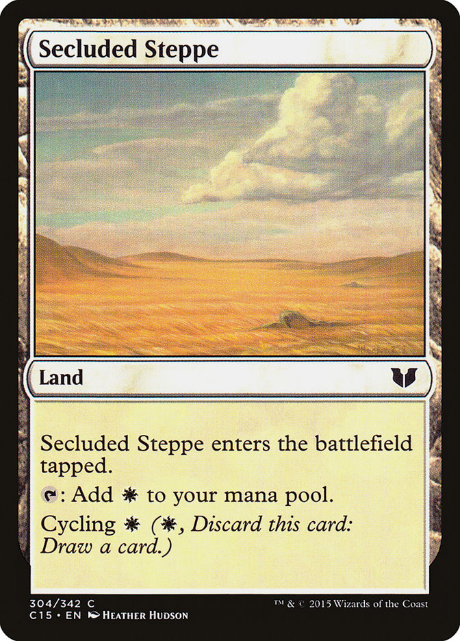 Secluded Steppe [Commander 2015] | Nerdhalla Games