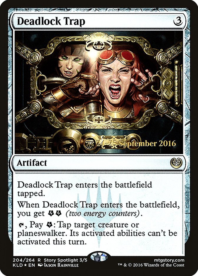 Deadlock Trap  [Kaladesh Prerelease Promos] | Nerdhalla Games