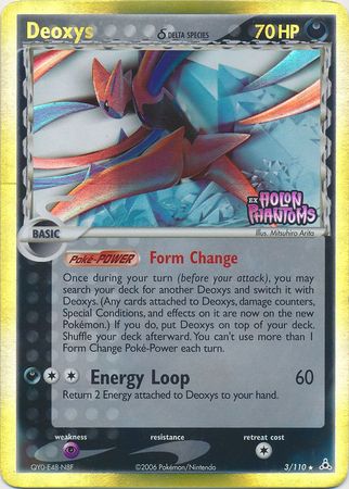 Deoxys (3/110) (Delta Species) (Stamped) [EX: Holon Phantoms] | Nerdhalla Games