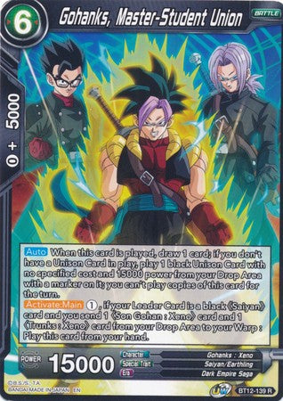 Gohanks, Master-Student Union [BT12-139] | Nerdhalla Games