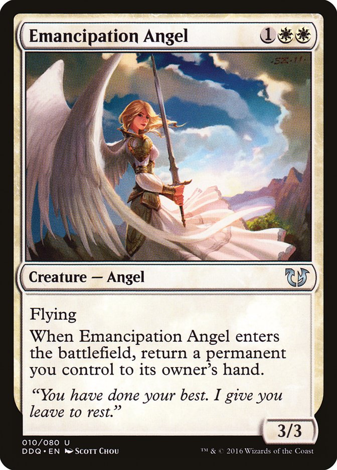 Emancipation Angel [Duel Decks: Blessed vs. Cursed] | Nerdhalla Games