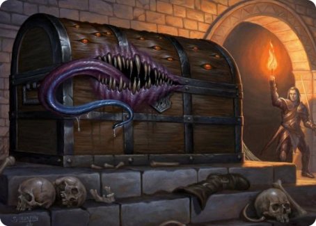 Mimic Art Card [Dungeons & Dragons: Adventures in the Forgotten Realms Art Series] | Nerdhalla Games