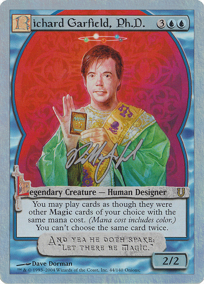 Richard Garfield, Ph.D. [Unhinged] | Nerdhalla Games