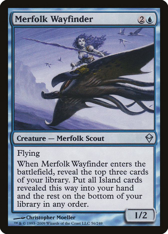 Merfolk Wayfinder [Zendikar] | Nerdhalla Games