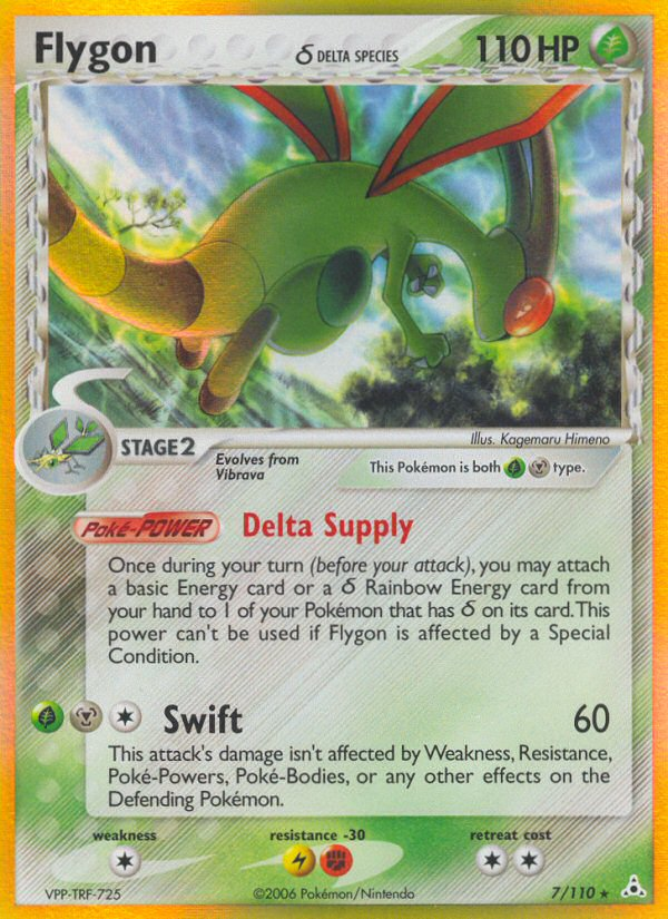 Flygon (7/110) (Delta Species) [EX: Holon Phantoms] | Nerdhalla Games