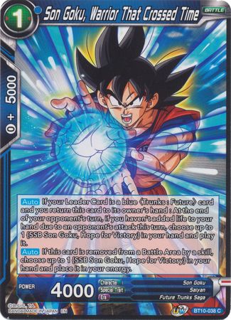 Son Goku, Warrior That Crossed Time [BT10-038] | Nerdhalla Games