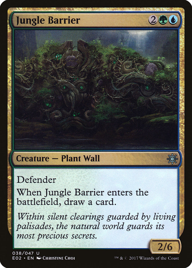 Jungle Barrier [Explorers of Ixalan] | Nerdhalla Games