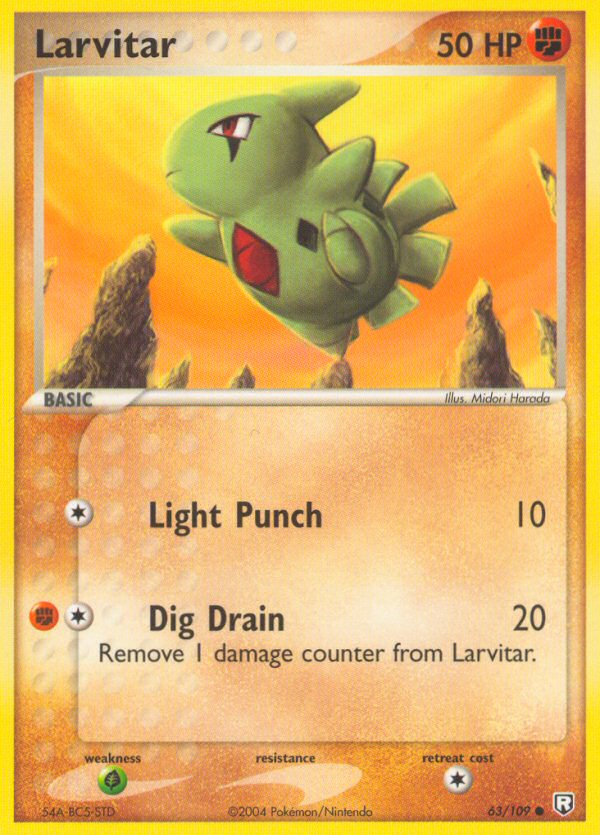 Larvitar (63/109) [EX: Team Rocket Returns] | Nerdhalla Games