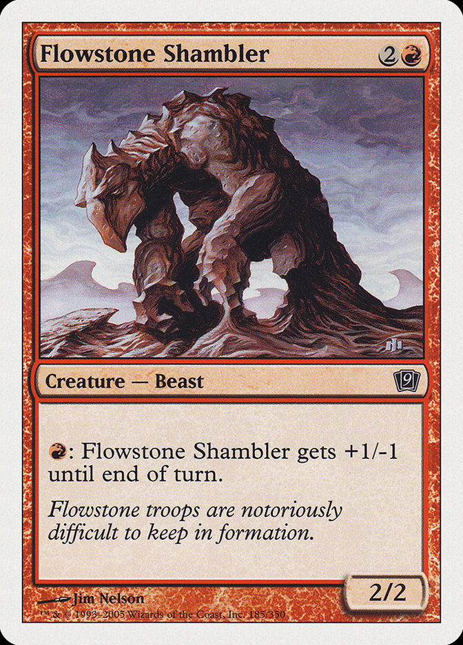 Flowstone Shambler [Ninth Edition] | Nerdhalla Games