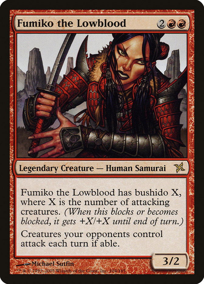 Fumiko the Lowblood [Betrayers of Kamigawa] | Nerdhalla Games