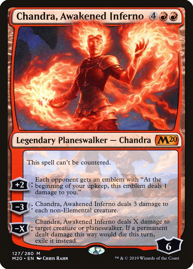 Chandra, Awakened Inferno [Core Set 2020] | Nerdhalla Games