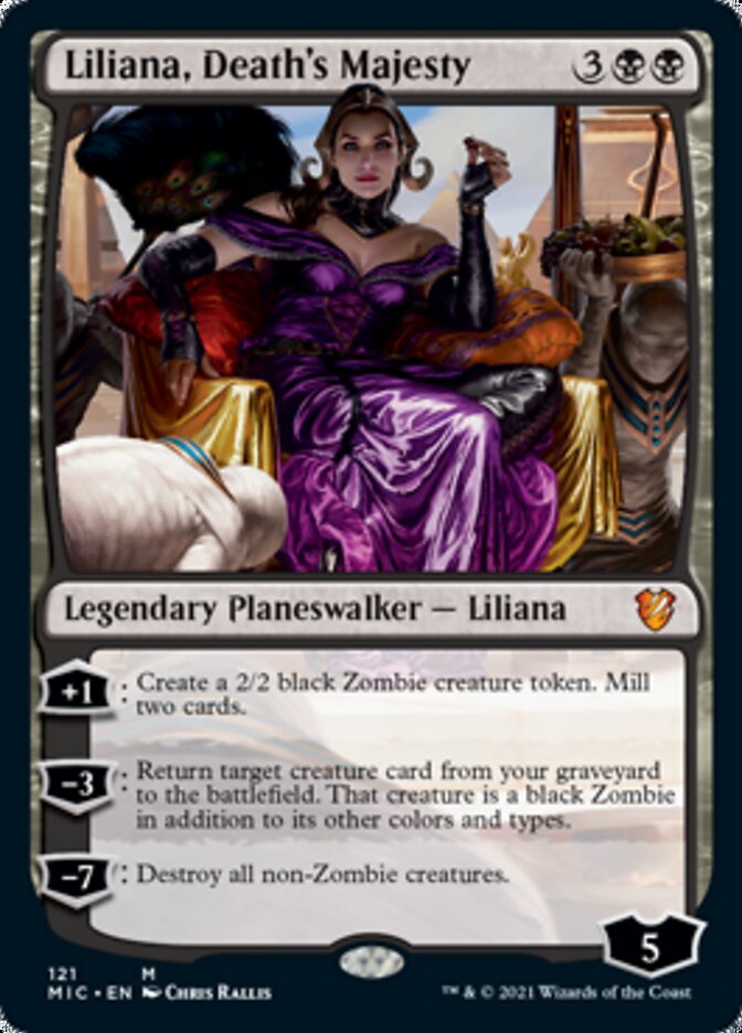 Liliana, Death's Majesty [Innistrad: Midnight Hunt Commander] | Nerdhalla Games