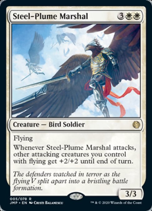 Steel-Plume Marshal [Jumpstart] | Nerdhalla Games