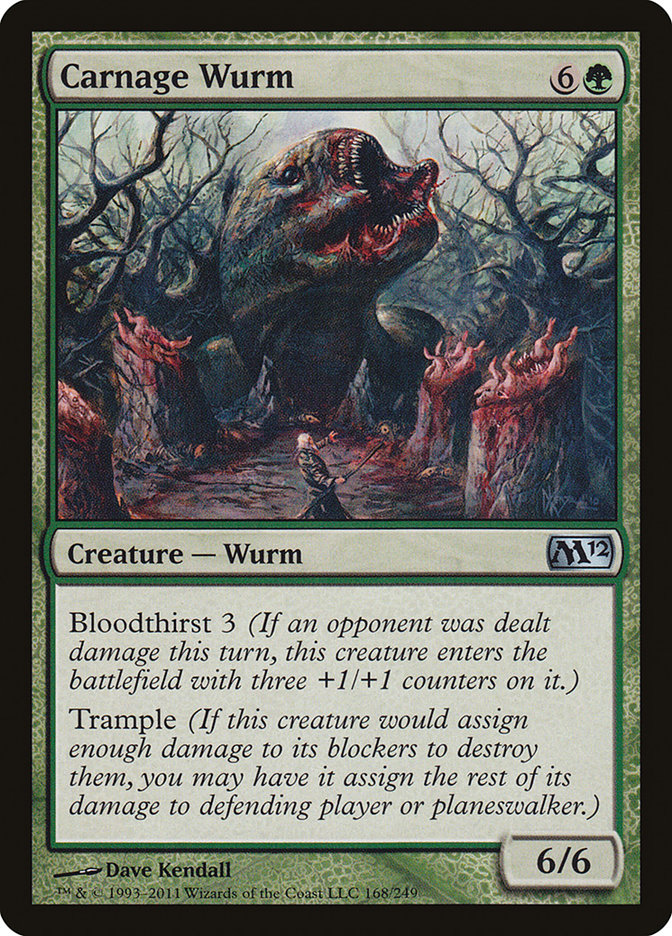 Carnage Wurm [Magic 2012] | Nerdhalla Games