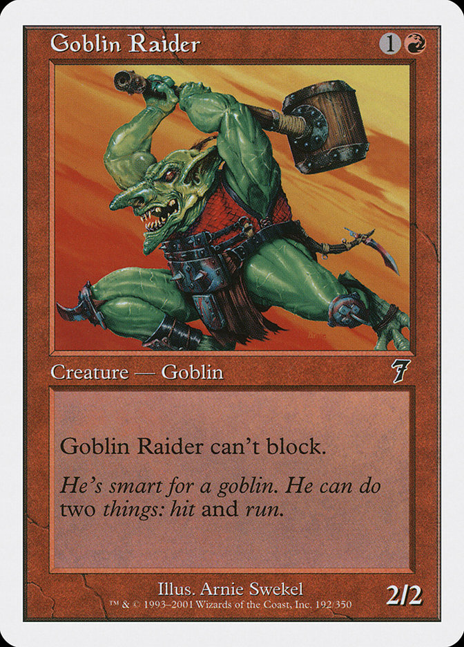 Goblin Raider [Seventh Edition] | Nerdhalla Games