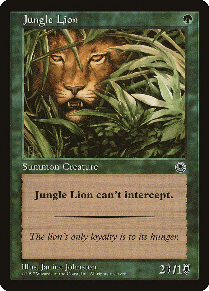 Jungle Lion [Portal] | Nerdhalla Games