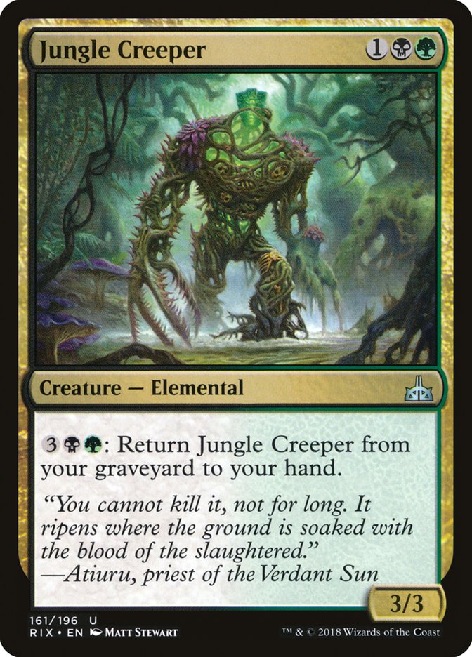 Jungle Creeper [Rivals of Ixalan] | Nerdhalla Games