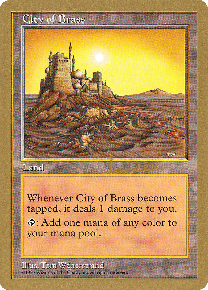 City of Brass (Janosch Kuhn) [World Championship Decks 1997] | Nerdhalla Games