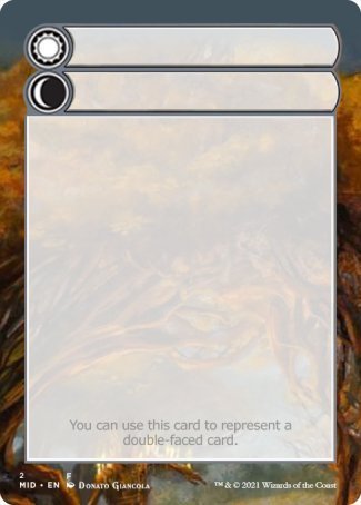 Helper Card (2/9) [Innistrad: Midnight Hunt Tokens] | Nerdhalla Games