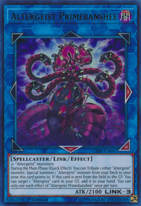 Altergeist Primebanshee [CIBR-EN047] Ultra Rare | Nerdhalla Games