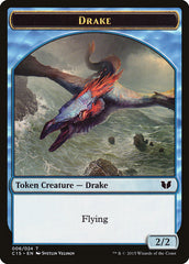 Drake // Elemental (020) Double-Sided Token [Commander 2015 Tokens] | Nerdhalla Games